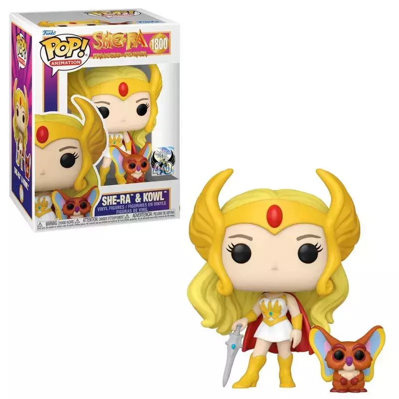 Funko Pop! She-ra Princess of Power - She-ra and Kowl #1800