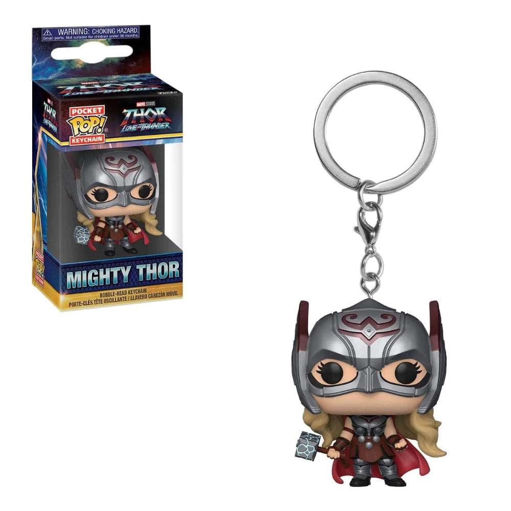 Chaveiro Funko Pop! - Thor love and Thunder - Mighty Thor